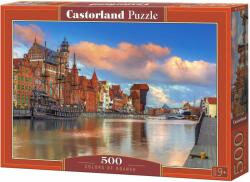 Castorland Puzzle Castorland din 500 de piese - Colours of Gdansk (B-53933)