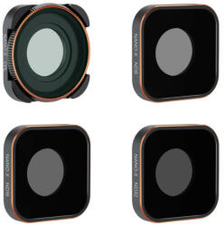 K&F Concept GoPro Hero 9/10/11 4in1 ND/CPL (ND8 ND16 ND32 CPL) ND-Polár-szűrő Filter (4db) - GoPro Szűrő Kit (SKU.1953)