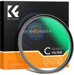 K&F Concept 58mm White Mist 1/8 szűrő - Nano-X Diffúzió Filter (KF01.2423)