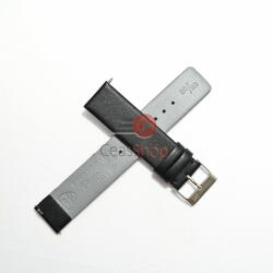 Curea Piero Magli piele neagră plata, semi lucioasa QR 16mm - 06711101