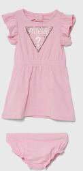 Guess baba ruha rózsaszín, mini, harang alakú - rózsaszín 77-88 - answear - 11 990 Ft