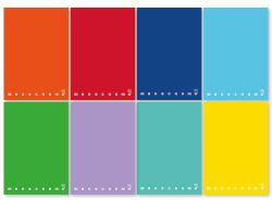 Pigna Füzet Pigna Monocromo 100 A/4 tűzött 38 lapos vonalas (02298881R) - papir-bolt