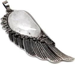 R. M. ékszer Angyalszárny medál fém Hegyikristály 2x6cm (021699)