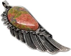 R. M. ékszer Angyalszárny medál fém Unakit 2x6cm (021703)