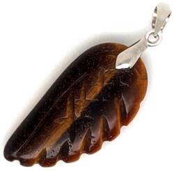 R. M. ékszer Angyalszárny medál Tigrisszem 15x30mm (021417)