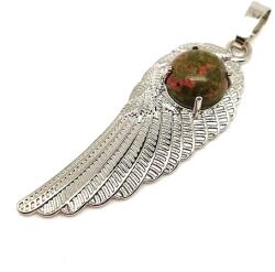 R. M. ékszer Angyalszárny fém medál Unakit 15x45mm (020620)