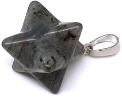 R. M. ékszer Merkaba medál Labradorit 2x2cm (021554)