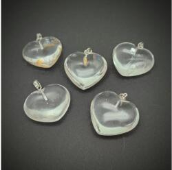 R. M. ékszer Szív medál Hegyikristály (MDG) (020606)