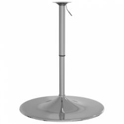 vidaXL Krómozott acél bárasztal-talp 45 x 90 cm (4007196) (4007196)