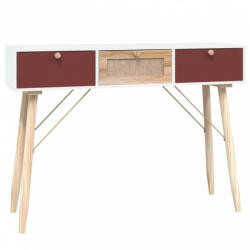 vidaXL Szerelt fa tálalóasztal fiókokkal 105 x 30 x 75 cm (352160) (352160)