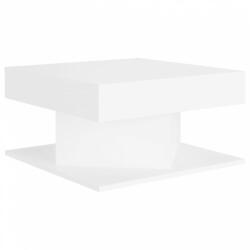 vidaXL Fehér forgácslap dohányzóasztal 57 x 57 x 30 cm (808368) (808368)