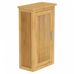 EISL bambusz magasszekrény ajtóval 40 x 20 x 70 cm (438821) (438821)