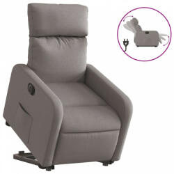vidaXL Elektromos felállást segítő tópszínű szövet dönthető fotel (3206724) (3206724)