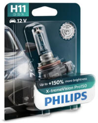Philips Bec Far H11 12V 55W X-Treme Vision Pro150 (Blister) Philips (12362XVPB1)