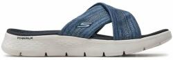 Skechers Papucs Go Walk Flex Sandal-Impressed 141420/NVY Sötétkék (Go Walk Flex Sandal-Impressed 141420/NVY)