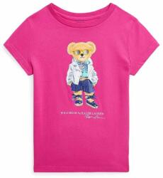 Ralph Lauren gyerek pamut póló rózsaszín - rózsaszín 117-123 - answear - 20 990 Ft