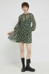 Abercrombie & Fitch ruha zöld, mini, harang alakú - zöld L - answear - 17 990 Ft