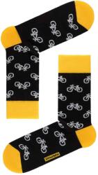 Conte Elegant Șosete negre cu galben și print biciclete (copiază) - 42-43 EU