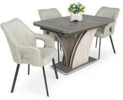  Imperial szék Enzo asztallal - 3 személyes étkezőgarnitúra - agorabutor - 151 790 Ft
