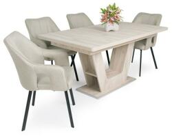  Imperial szék Prága asztallal - 4 személyes étkezőgarnitúra - agorabutor - 181 300 Ft