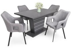  Imperial szék Fanni asztallal - 4 személyes étkezőgarnitúra