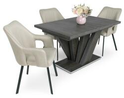  Imperial szék Dorka asztallal - 3 személyes étkezőgarnitúra