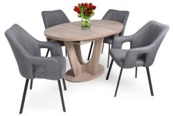  Imperial szék Max asztallal - 4 személyes étkezőgarnitúra