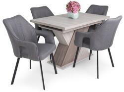  Imperial szék Diana asztallal - 4 személyes étkezőgarnitúra