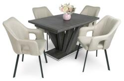  Imperial szék Dorka asztallal - 4 személyes étkezőgarnitúra