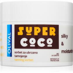 Olival SUPER Coco sorbet hidratant pentru piele pentru accelerarea bronzului 100 ml