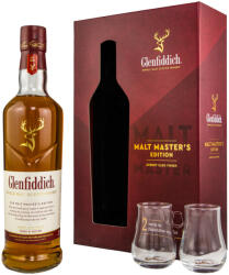 Glenfiddich Malt Masters + 2 Pohár(0, 7L 43%)