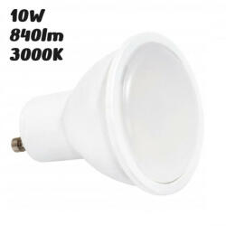 Milio GU10 LED izzó 10W 840lm 3000K meleg fehér 120° - 65W-nak megfelelő (24002)