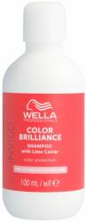 Wella Invigo Color Brilliance Színvédő Sampon vékonyszálú és normál hajra, Utazó méret, 100 ml