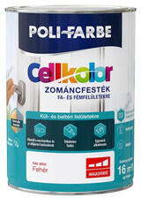 Polifarbe Poli-Farbe Cellkolor magasfényű zománcfesték RAL 9003 fehér 5 l