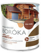 Polifarbe Poli-Farbe Boróka Satin oldószeres, selyemfényű vastaglazúr színtelen 0, 75 l
