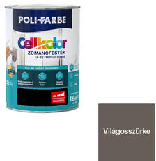 POLI-FARBE Poli-Farbe Cellkolor magasfényű zománcfesték világosszürke 5 l