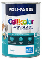 Polifarbe Poli-Farbe Cellkolor selyemfényű zománcfesték fehér 0, 8 l