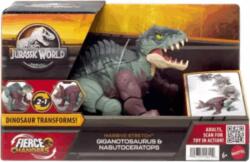 Mattel Jurassic World: Deluxe átalakuló dinó figura - Gigantosaurus és Nasutoceratops (HPD33) - bestmarkt