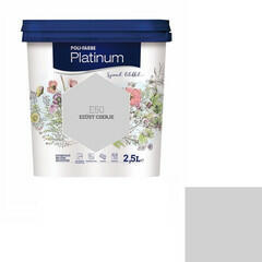 Polifarbe Poli-Farbe Platinum beltéri falfesték E50 ezüst cserje 2, 5 l