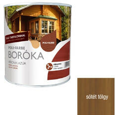 Polifarbe Poli-Farbe Boróka oldószeres vékonylazúr sötét tölgy 0, 75 l