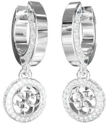 Guess Cercei Guess 4G Crush rotunzi cu cristale JUBE04165JWRHT-U
