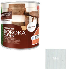 Polifarbe Poli-Farbe Boróka vízzel hígítható vastaglazúr fehér 0, 75 l