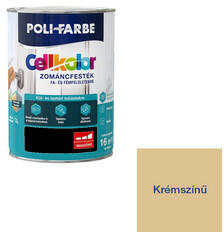 Polifarbe Poli-Farbe Cellkolor magasfényű zománcfesték krémszínű 0, 8 l