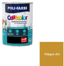 POLI-FARBE Poli-Farbe Cellkolor magasfényű zománcfesték világos dió 0, 4 l