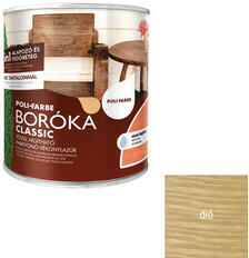 Polifarbe Poli-Farbe Boróka Classic vízzel hígítható alapozó és vékonylazúr dió 0, 75 l