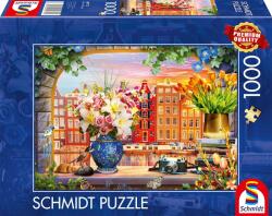 Schmidt Spiele Puzzle Schmidt din 1000 de piese - Vacanțe în Amsterdam (59771)