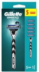 Gillette Mach3 Férfi Borotva, 1 db Gillette Borotva, 5 db Borotvabetét - bevasarlas