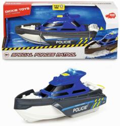 Dickie Toys - Barcă de poliție Forțele speciale, versiunea cehă (D 3714010)