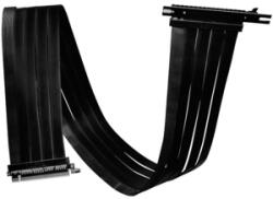 Lian Li Cablu adaptor - extensie Lian Li PW-PCIV-4-90X Riser PCI-e 4.0 X16, 900mm, flexibil, High Speed, EMI Shielding, Black