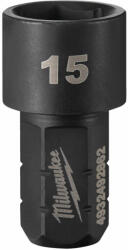 Milwaukee 15 mm átmenő dugókulcs, FPTR-PTS15 | 4932492862 (4932492862)